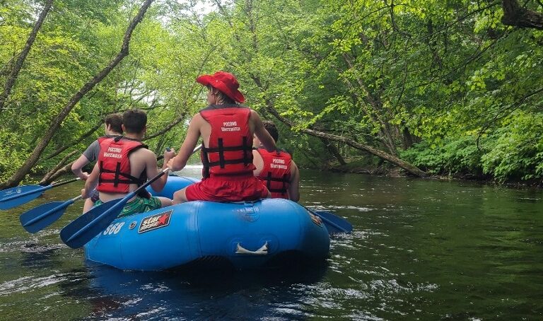 Tubing on the Lehigh River